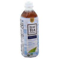 Teas' Tea Green + White Tea, Unsweetened, 16.9 Ounce