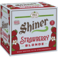 Shiner Strawberry Blonde Beer, 144 Fluid ounce