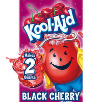 Kool-Aid Unsweetened Black Cherry Artificially Flavored Powdered Soft Drink Mix, 0.13 Ounce