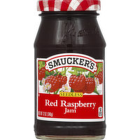 Smucker's Jam, Red Raspberry, Seedless, 12 Ounce