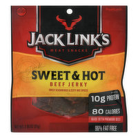 Jack Link's Beef Jerky Sweet & Hot, 2.85 Ounce