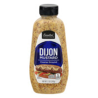 Essential Everydayay Mustard, Dijon, Coarse Ground, 12 Ounce