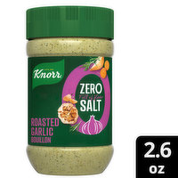 Knorr Zero Salt Roasted Garlic Bouillon, 2.6 Ounce