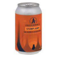 Athletic Brewing Beer, Stump Jump, Non-Alcoholic, 12 Ounce