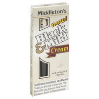 Middleton's Black & Mild Pipe-Tobacco Cigars, Cream, 5 Each