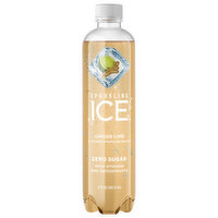 Sparkling Ice Sparkling Water, Zero Sugar, Ginger Lime, 17 Fluid ounce