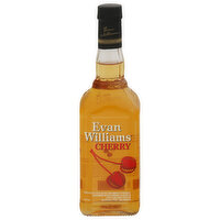 Evan Williams Whiskey, Bourbon, Kentucky Straight, Cherry, 750 Millilitre