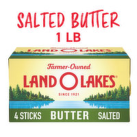 Land O Lakes Salted Butter Sticks, 1 Pound
