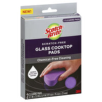 Scotch-Brite Glass Cooktop Wand Replacement Heads, Cleans With Just Water,  Tackle Burnt-On Messes, 2 Replacement Heads