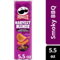 Pringles Potato Crisps Chips, Smoky BBQ, 5.5 Ounce