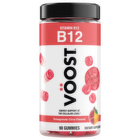 Voost Vitamin B12, Gummies, Pomegranate Citrus Flavored, 90 Each