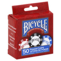 Bicycle Poker Chips, 50 Each