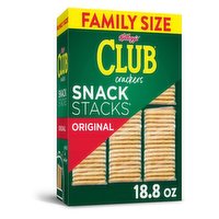 Club Snack Stacks Crackers, Original, Family Size, 18.8 Ounce