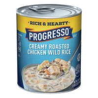 Progresso Soup, Creamy Roasted Chicken Wild Rice, 18.5 Ounce