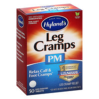 Hyland's Leg Cramp Relief, PM, Quick-Dissolving Tablets, 50 Each