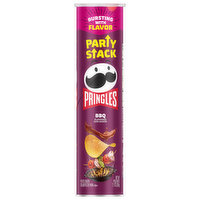 Pringles Potato Crisps, BBQ Flavored, Party Stack, 7.1 Ounce