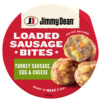 Jimmy Dean Turkey Sausage, Egg and Cheese Loaded Sausage Bites, 3.75 oz, 3.75 Ounce