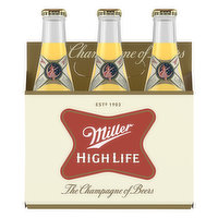 Miller Beer, High Life, 6 Each