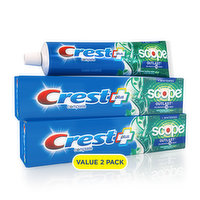 Crest Whitening Plus Scope Whitening Plus Scope Outlast Toothpaste, Long Lasting Mint, 5.4 oz, 5.4 Ounce