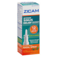 Zicam Nasal Spray, Intense Sinus Relief, No-Drip Liquid, 0.5 Fluid ounce