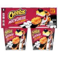 Cheetos Mac 'N Cheese, Cheesy Bacon Flavor, 4 Cups, 4 Each