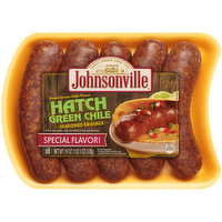 Johnsonville Sausage, Seasoned, Hatch Green Chile, 19 Ounce