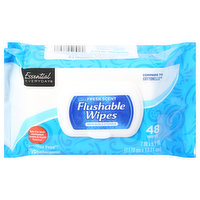 Essential Everyday Flushable Wipes, Fresh Scent, 2 Pack, 2 Each