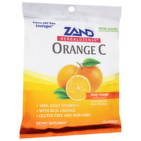 Zand Herbalozenge Orange C, Zesty Orange, Lozenges, 15 Each