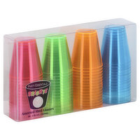 Party Essentials Brights Shot Glasses, Assorted, 2 Ounce, 60 Each