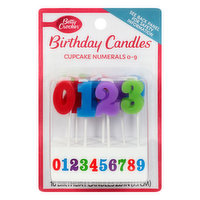 Betty Crocker Birthday Candles, Numerals, 0-9, 2.8 Inch, 10 Each