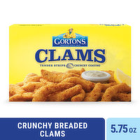 Gorton's Clams, 5.75 Ounce