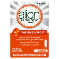 Align Digestive Support Align Probiotic, Daily Probiotic Supplement, 14 Capsules, 14 Each