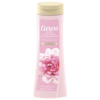 Caress Body Wash, White Peach & Orange Blossom, Daily Silk, Moisturizing, 20 Fluid ounce