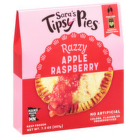 Sara's Tipsy Pies Pie, Razzy, Apple Raspberry, 7.3 Ounce