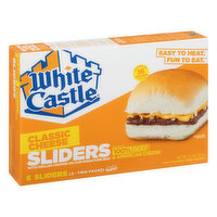 White Castle Sliders, Cheese Classic, 6 Each