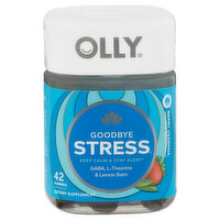 Olly Goodbye Stress, Berry Verbena, Gummies, 42 Each
