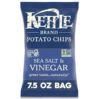 Kettle Brand® Sea Salt and Vinegar Kettle Potato Chips, 7.5 Ounce