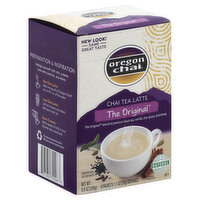 Oregon Chai Chai Tea Latte, The Original, Powdered Mix, 8 Each