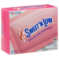 Sweet 'N Low Sweetener, Zero Calorie, 100 Each