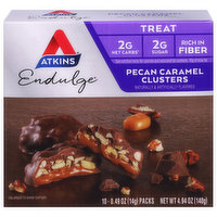 Atkins Endulge Clusters, Pecan Caramel, Treat, 10 Each