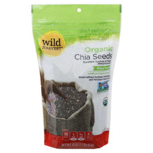Wild Harvest Chia Seeds, Organic