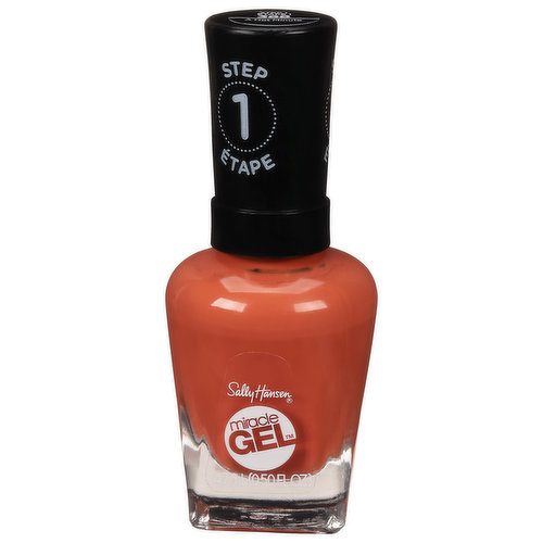 Sally Hansen Miracle Gel Nail Color, Step 1, 388 A Hot Minute