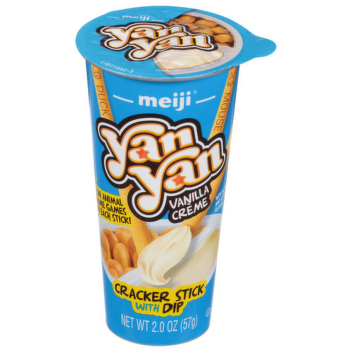 Yan Yan Cracker Stick, Vanilla Creme