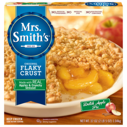 Mrs. Smith's Pie, Dutch Apple, Original, Flaky Crust
