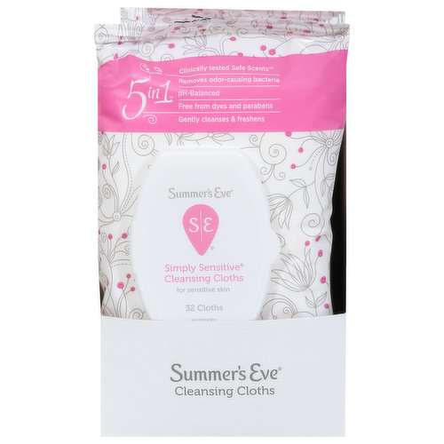 Summer's Eve Cleansing Cloths