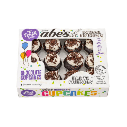 Abe's Vegan Chocolate Cupcakes