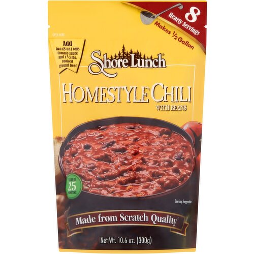 Shore Lunch Homestyle Chili with Beans