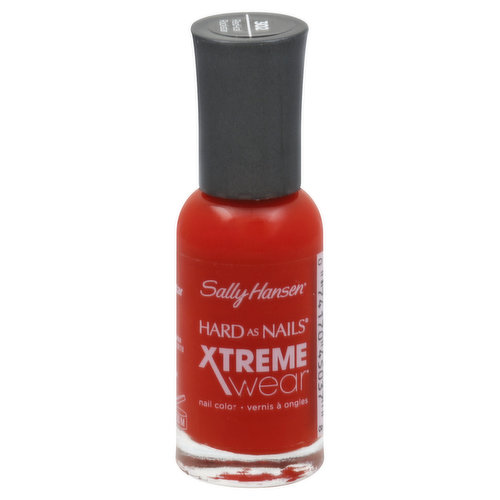Sally Hansen Xtreme Wear Nail Color, Red-ical Rockstar 302