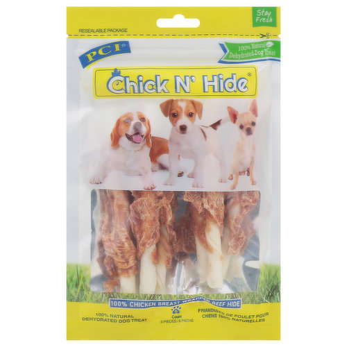 Chick N' Hide Dog Treat, 100% Natural, Dehydrated