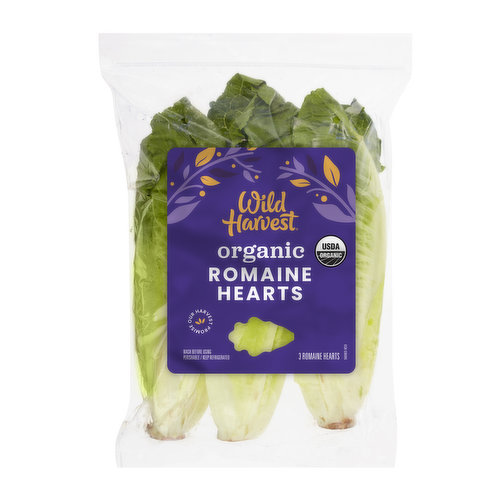 Wild Harvest Romaine Hearts, Organic